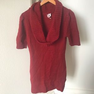 Red Form Fitted Dress